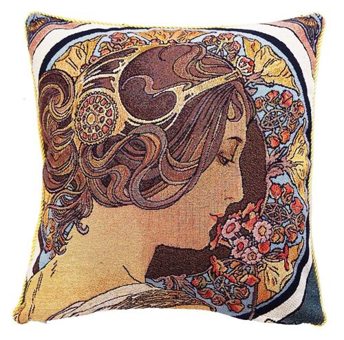 Alphonse Mucha Primrose - Cushion Cover Art 45cm*45cm