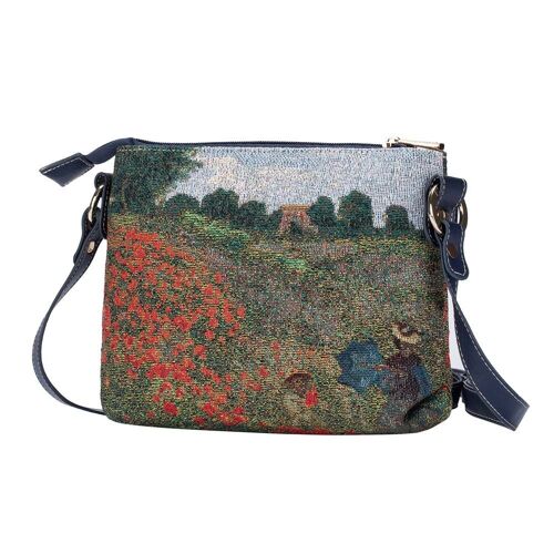 Claude Monet Poppy Field - Cross Body Bag