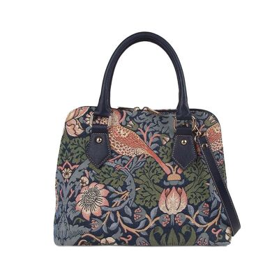 William Morris Strawberry Thief Blue - Convertible Bag