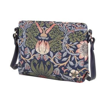 William Morris Strawberry Thief Bleu - Sac à bandoulière 3