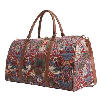 William Morris Strawberry Thief Rouge - Grand sac fourre-tout 2