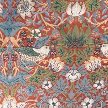 William Morris Strawberry Thief Rouge - Trousse de toilette 7