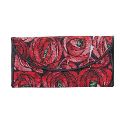 Mackintosh Rose and Teardrop - Envelope Purse