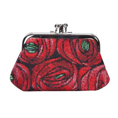 Mackintosh Rose and Teardrop - Monedero con marco