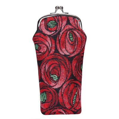 Mackintosh Rose and Teardrop - Glasses Pouch