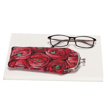 Mackintosh Rose et Teardrop - Pochette à lunettes 3