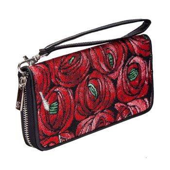 Mackintosh Rose et Teardrop - Porte-monnaie long zippé 2