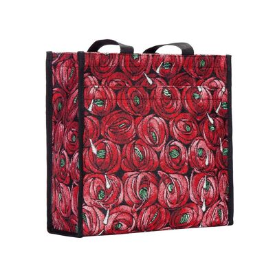 Mackintosh Rose und Teardrop - Einkaufstasche