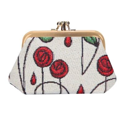 Mackintosh Simple Rose - Monedero con marco