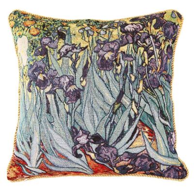 Van Gogh Iris - Funda de Cojín Arte 45cm*45cm