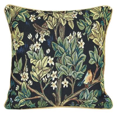 William Morris Árbol de la vida azul - Arte de la cubierta del cojín 45cm*45cm