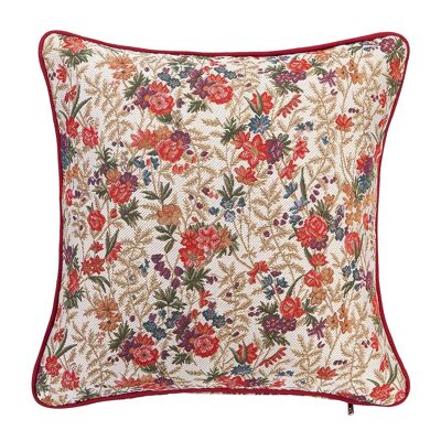 Prado de flores con licencia de V&A - Funda de cojín 45cm*45cm