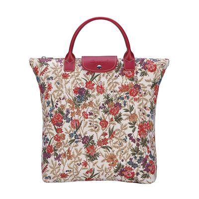 V&A Licensed Flower Meadow - Sac pliable
