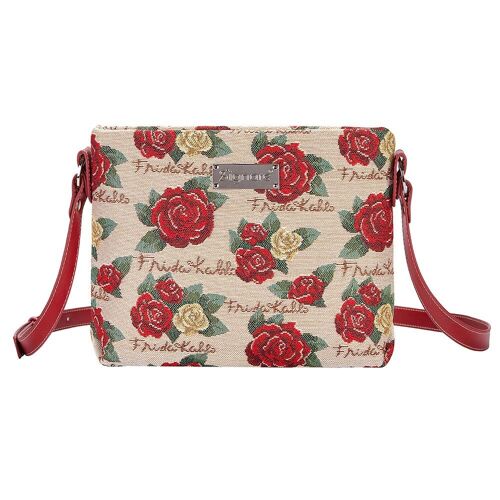 Frida Kahlo Rose - Cross Body Bag