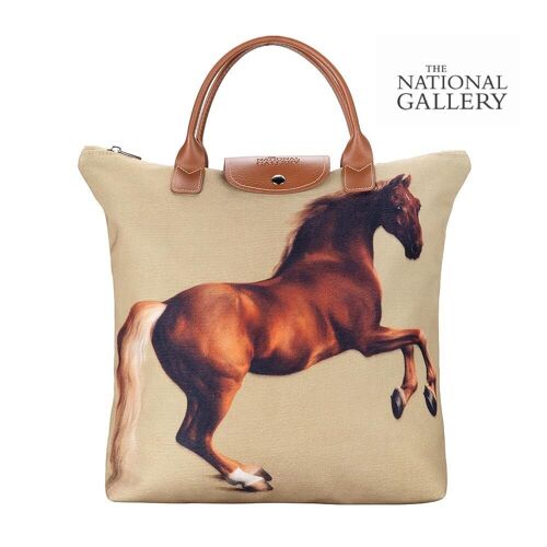 National Gallery Licensed Whistlejacket - Art Foldaway Bag