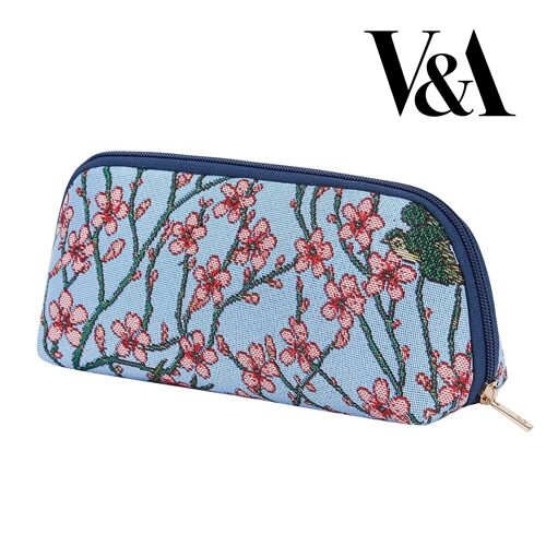 V&A Licensed Almond Blossom and Swallow - Makeup Brush Bag