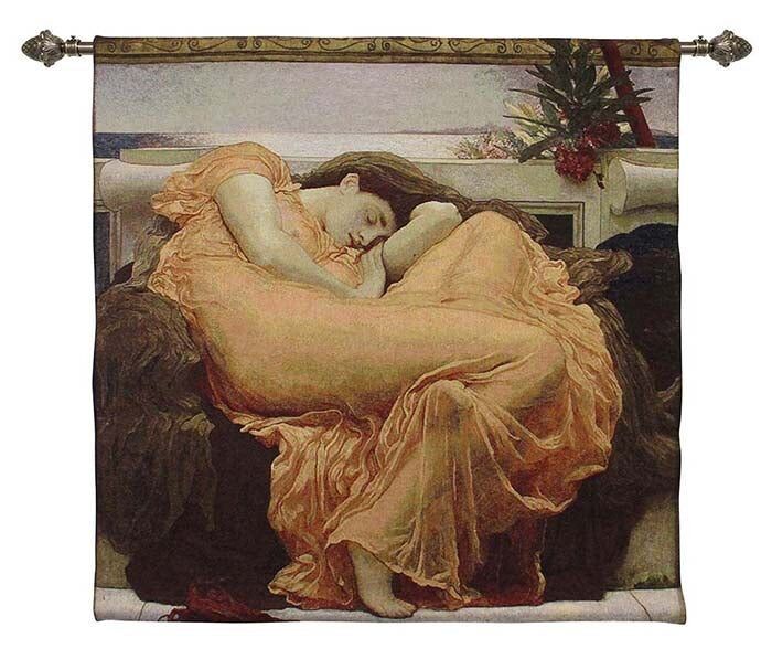 Sir Fredrick Leighton Flaming June - Wall Hanging 100cm x 100cm (120 rod)