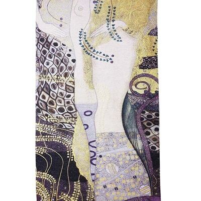 Gustav Klimt Ritratto di serpente marino - Da appendere alla parete 68 cm x 173 cm (70 aste)