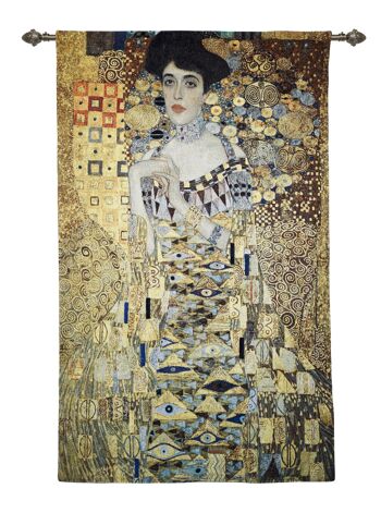 Gustav Klimt Femme en or longue - Tenture murale 86cm x 140cm (70 tringle) 1