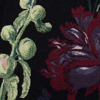 J Huysum Roses Trémières dans un Vase - Tenture Murale 100cm x 138cm (70 tiges) 5