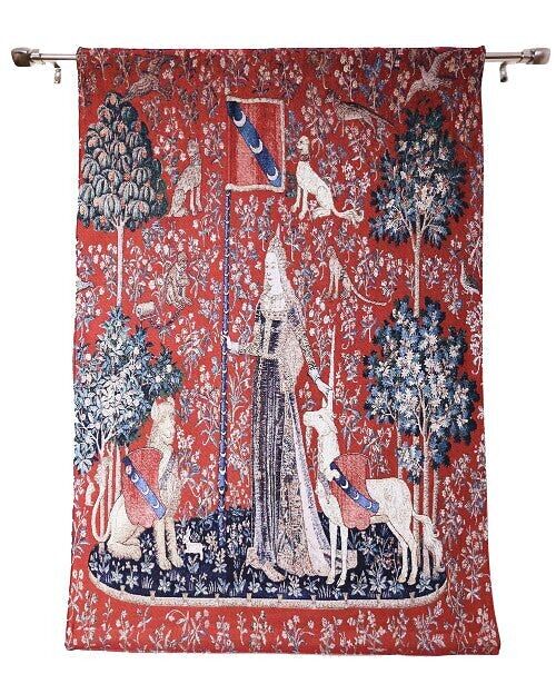 Lady & Unicorn Sense of Touch - Wall Hanging in 2 sizes