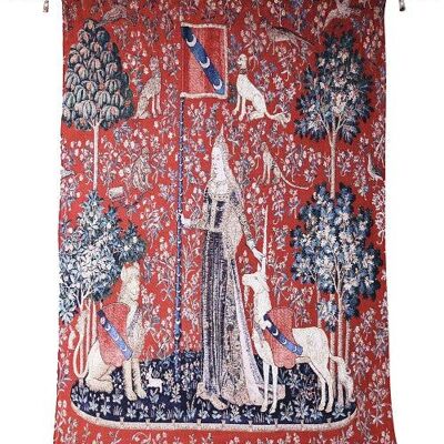Lady & Unicorn Sense of Touch – Wandbehang in 2 Größen