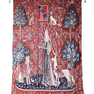 Lady & Unicorn Sense of Touch - Da appendere alla parete in 2 misure