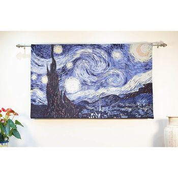 Van Gogh Starry Night - Tenture murale 120cm x 84cm (120 tiges) 6