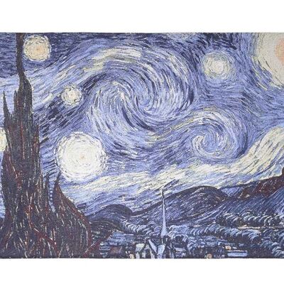 Van Gogh Notte stellata - Da appendere alla parete 120 cm x 84 cm (120 aste)