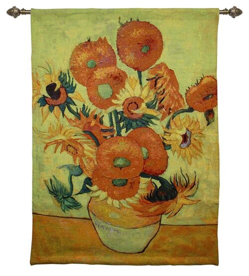 Van Gogh Sunflower - Wall Hanging 92cm x 141cm (70 rod)