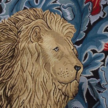 William Morris Lion et la forêt - Tenture murale 139cm x 87cm (120 tiges) 2