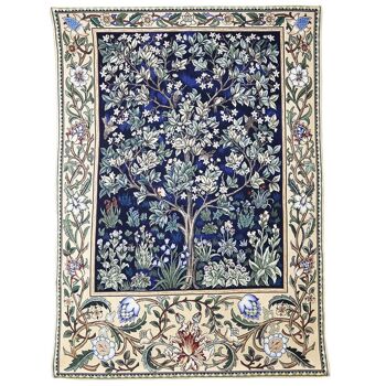 William Morris Tree of Life Blue - Tenture murale en 3 tailles 12