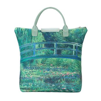 Monet l'étang - sac pliable d'art 4