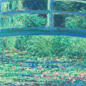 Monet l'étang - sac pliable d'art 7