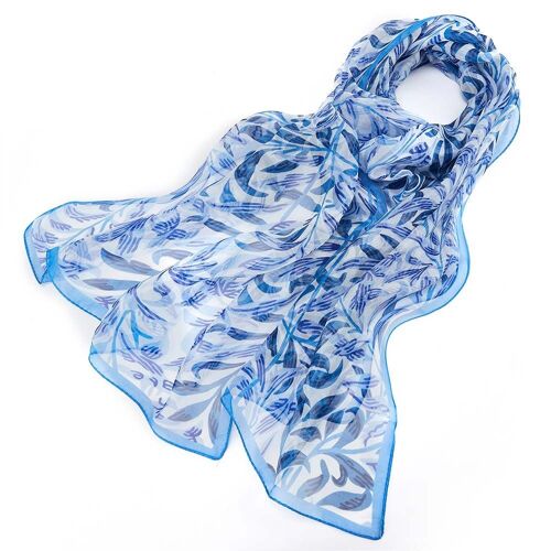 William Morris Willow Bough - 100% Pure Silk Scarf