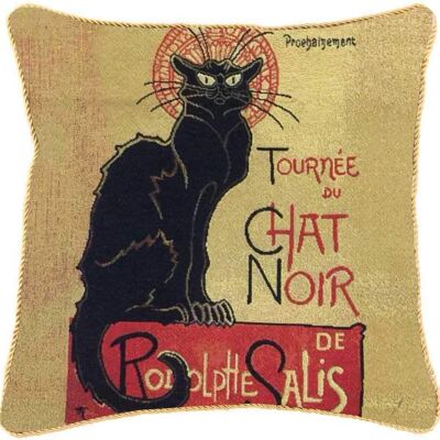 Steinlen Le Chat Noir Paris - Funda de Cojín Art 45cm*45cm