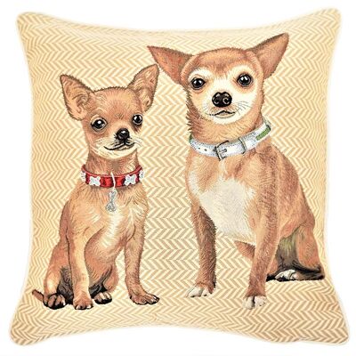 Chihuahua Beige - Kissenbezug 45cm*45cm