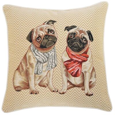 Pug Beige - Cushion Cover 45cm*45cm