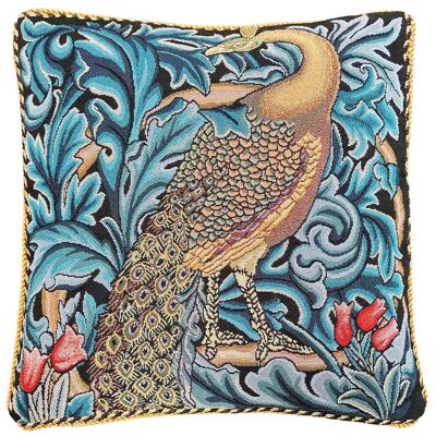 William Morris El pavo real del bosque - Arte de la cubierta del cojín 45cm*45cm