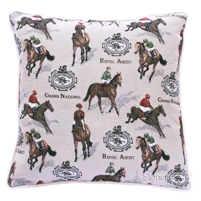 Horse Racing - Cushion Cover 45cm*45cm