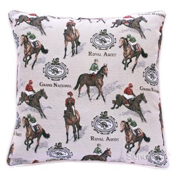 Courses hippiques - Housse de coussin 45cm*45cm