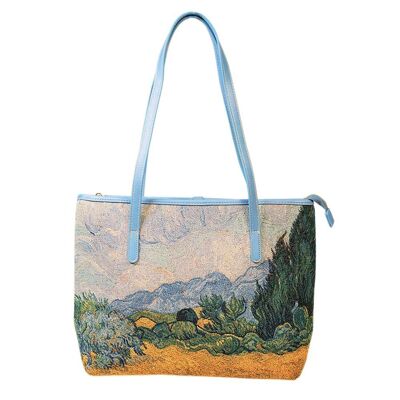 Van Gogh Wheat Field - College Bag