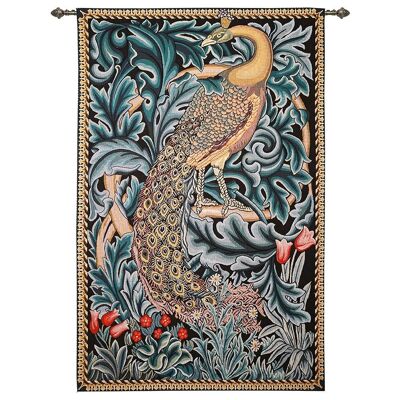 William Morris Il pavone - Da appendere alla parete 92 cm x 139 cm (70 aste)