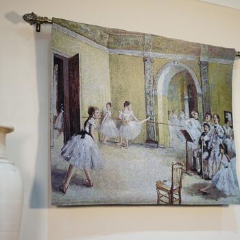 Dega's Ballet Class - Tenture murale 89cm x 69cm (70 tiges) 6