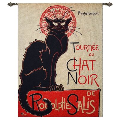 Steinlen Tournée du Chat Noir - Tenture Murale 68cm x 97 cm (70 tringle)