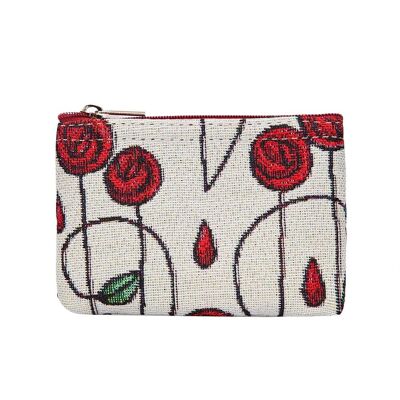 Mackintosh Simple Rose - Portamonete con cerniera