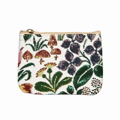 Charles Voysey Spring Flowers - Portamonete con zip