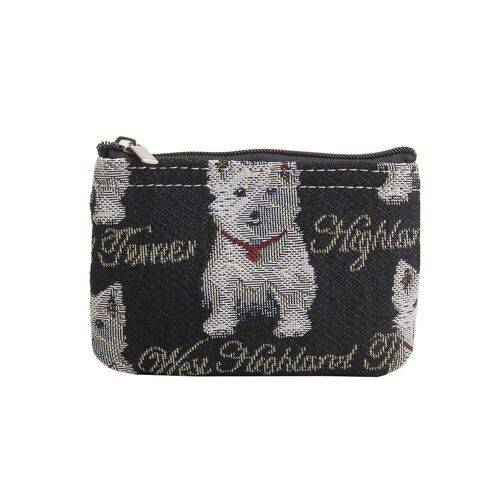 Westie - Zip Coin Purse