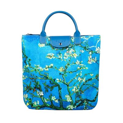 Fiori di mandorlo Van Gogh - Borsa pieghevole artistica