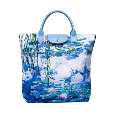 Monet Water Lilies  - Art Foldaway Bag